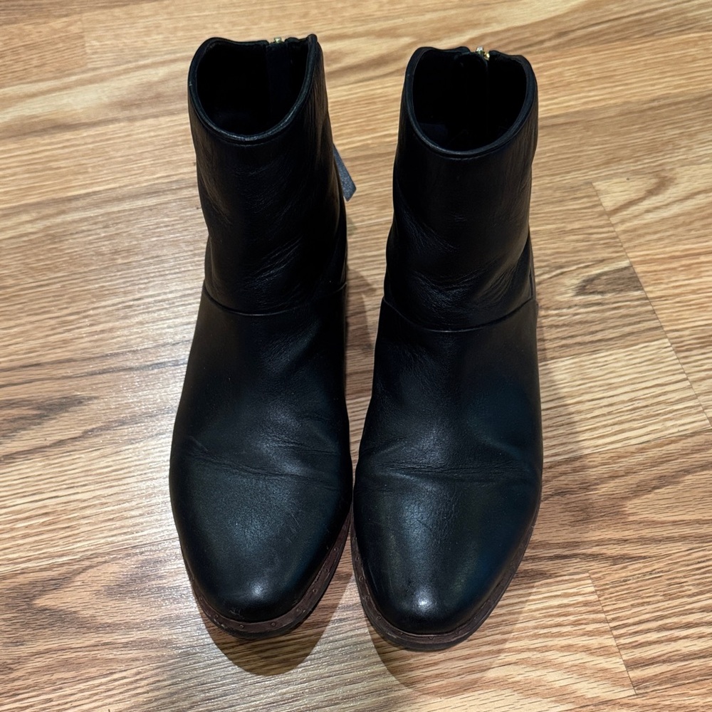 Ugg leather booties